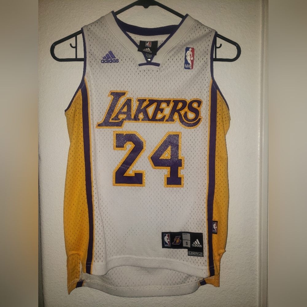 Kobe Bryant White Jersey, Size S